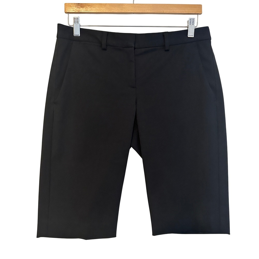 Classic Black Women's Tailored Shorts